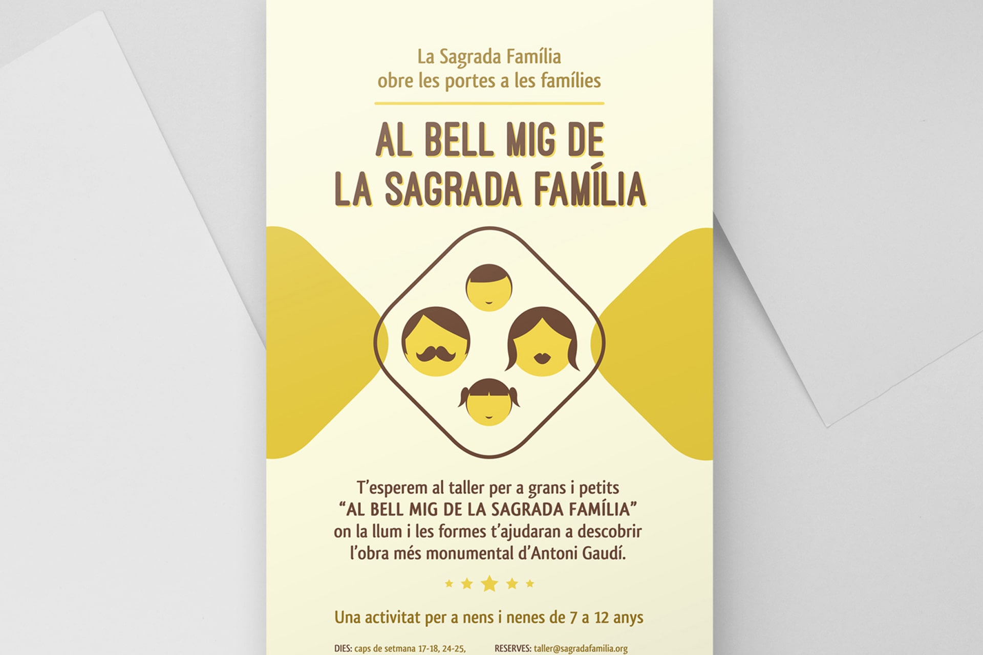 Al bell mig de la Sagrada Família